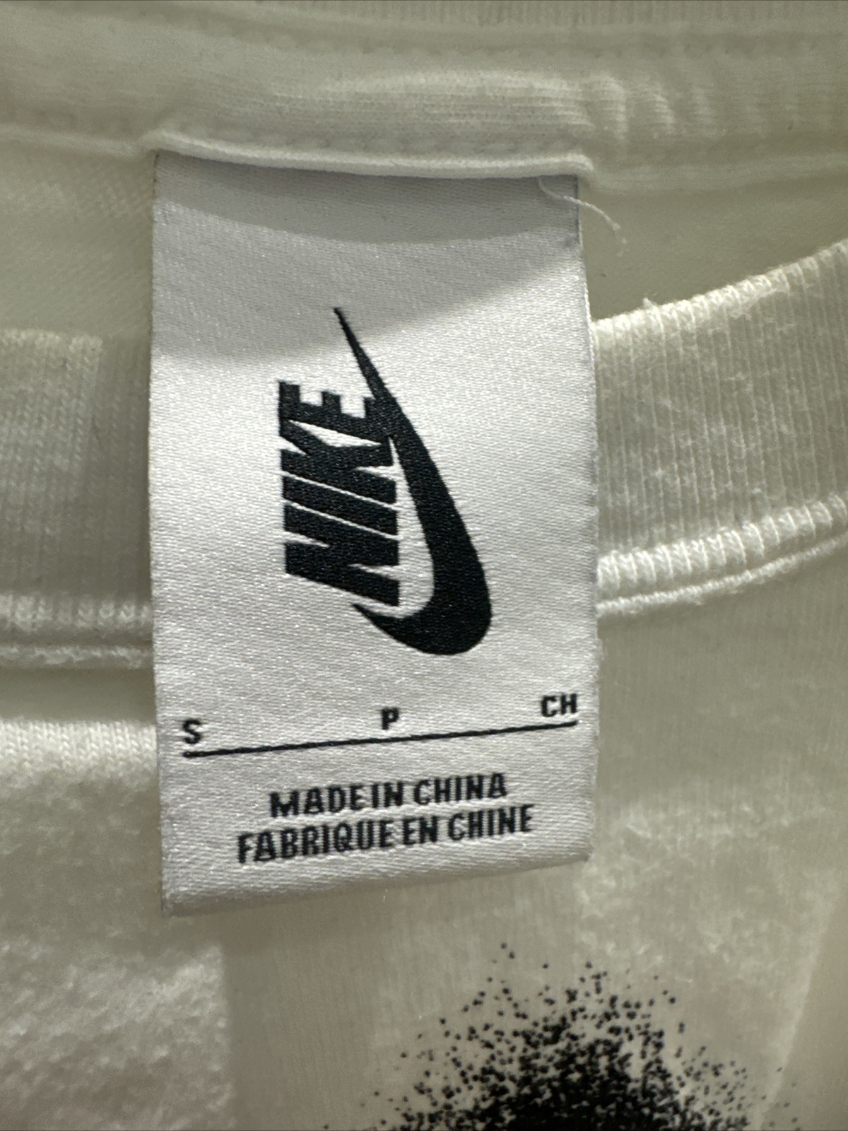 OFF WHITE X NIKE T shirt Nike X Off bianca spray dot taglia small