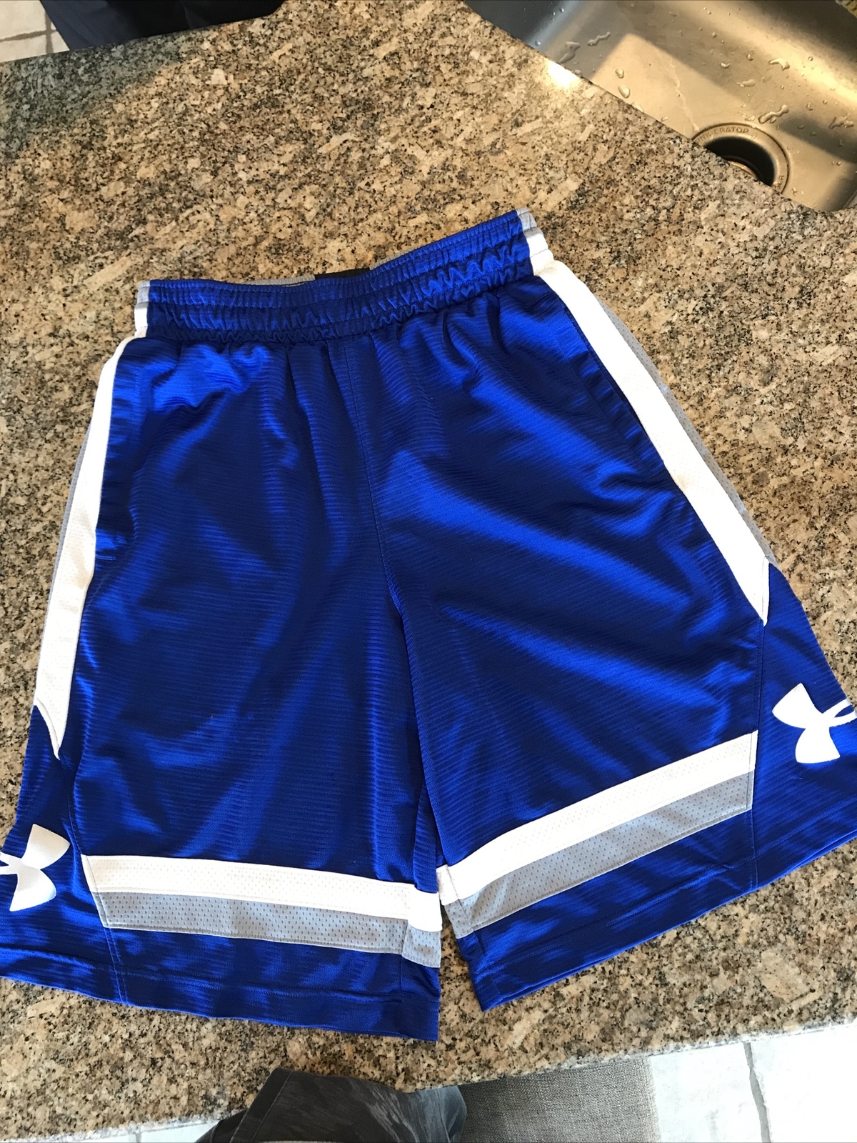 mens Under Armour basketball shorts size small Mint C… Gem