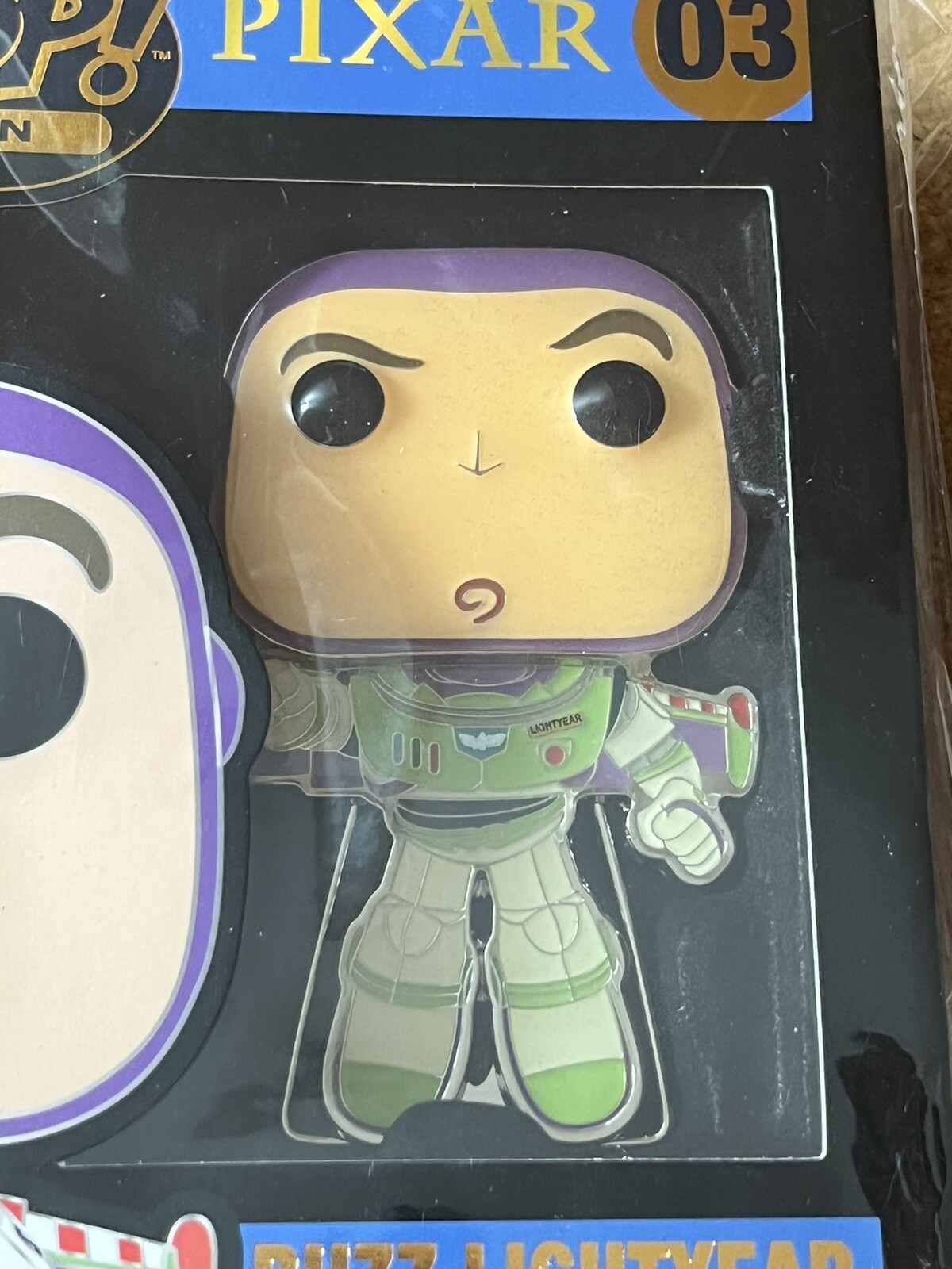 Funko POP Pin- BUZZ LIGHTYEAR- Toy Story Pixar Disney -Large