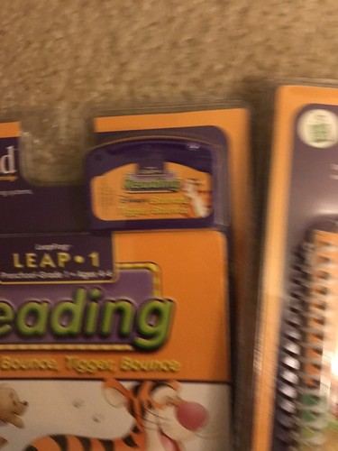 LeapPad2set Reading Bounce Tigger Bounce Pooh Get Stuck Brand New Factory Sealed - Picture 3 of 9