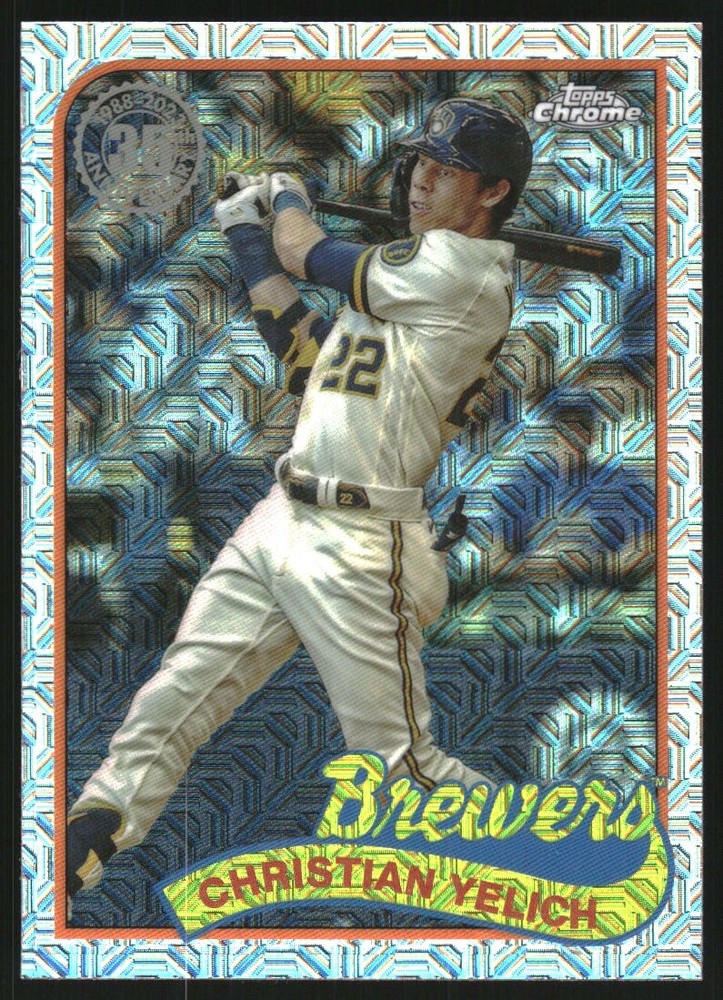 2024 Topps '89 Topps Silver Pack Chrome #T89C77 Christian Yelich