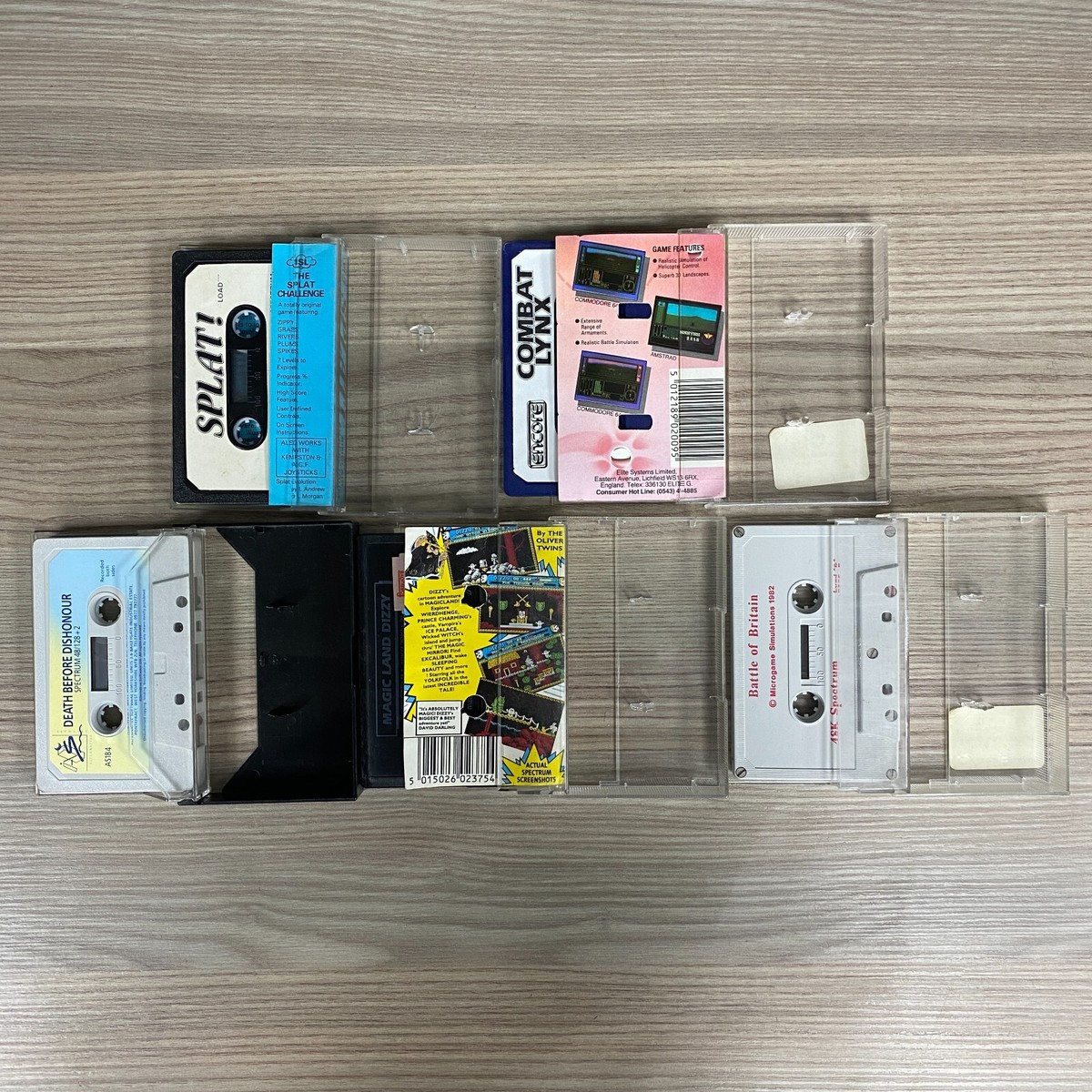 36 UNTESTED SINCLAIR ZX SPECTRUM COMPUTER GAMES CASSETTE TAPES