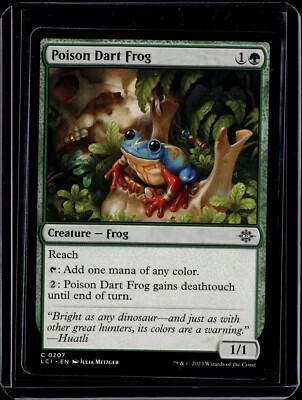 Poison Dart Frog - 207 - LCI - NM - MTG Magic the Gathering