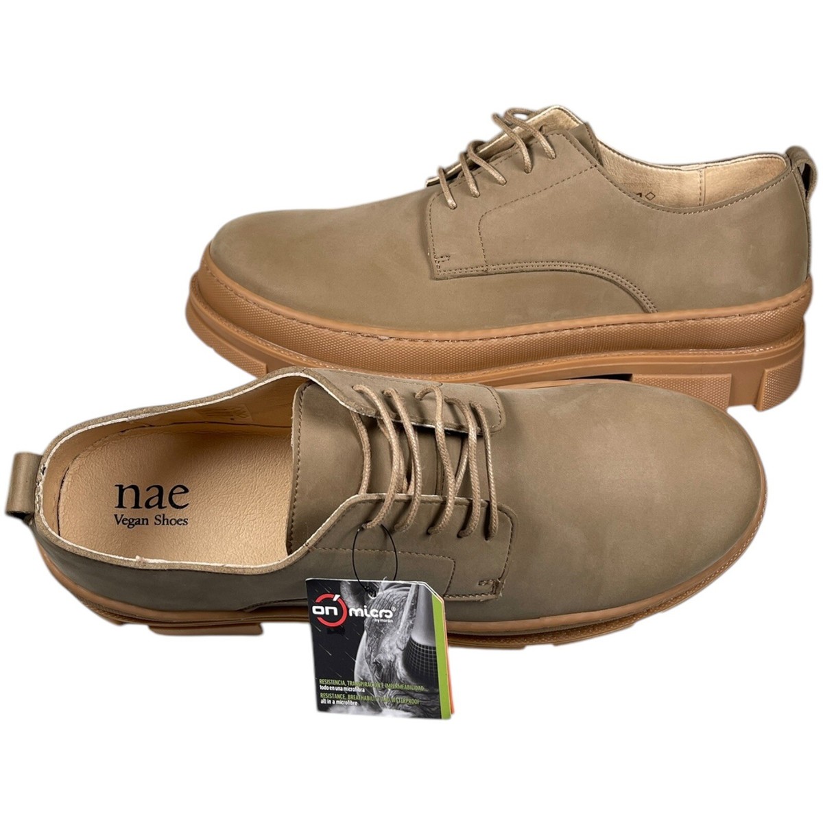 NAE Vegan Sport Shoes Smart Laces and Chunky Rubber Sole Made of