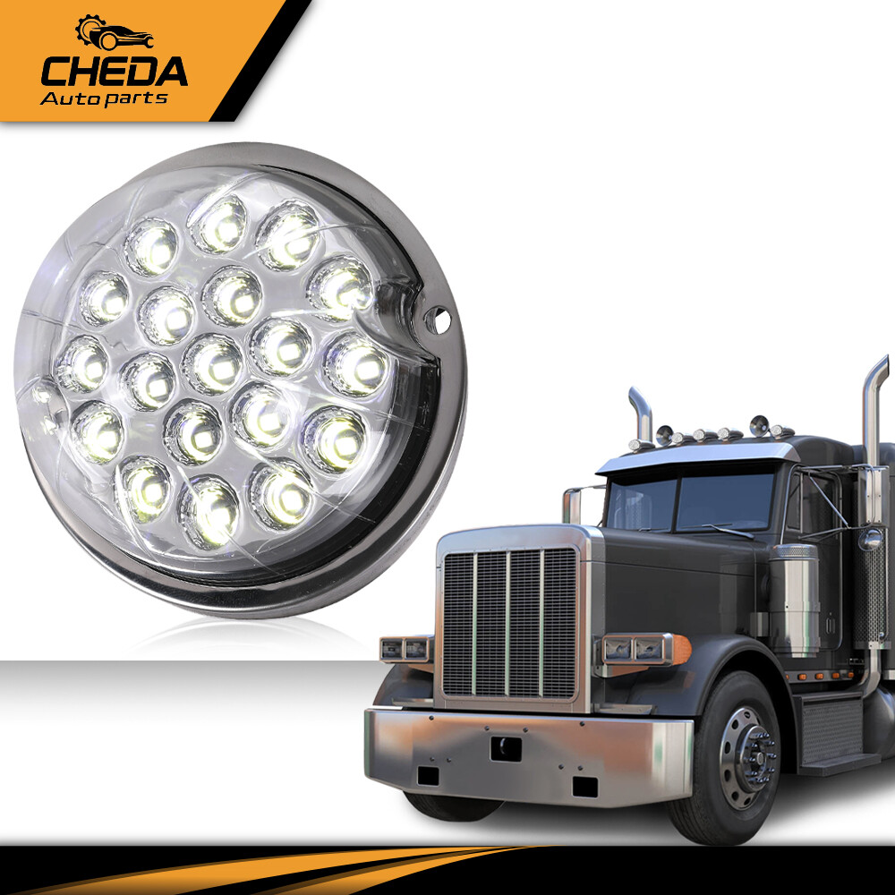 Universal Clear Lens Warm White LED Marker Watermelon Turn Signal Light