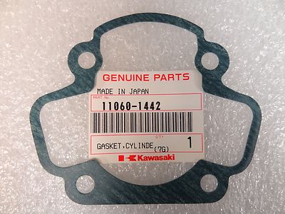 Kawasaki NOS NEW 11060-1442 Cylinder Base Gasket KX KX80 | eBay