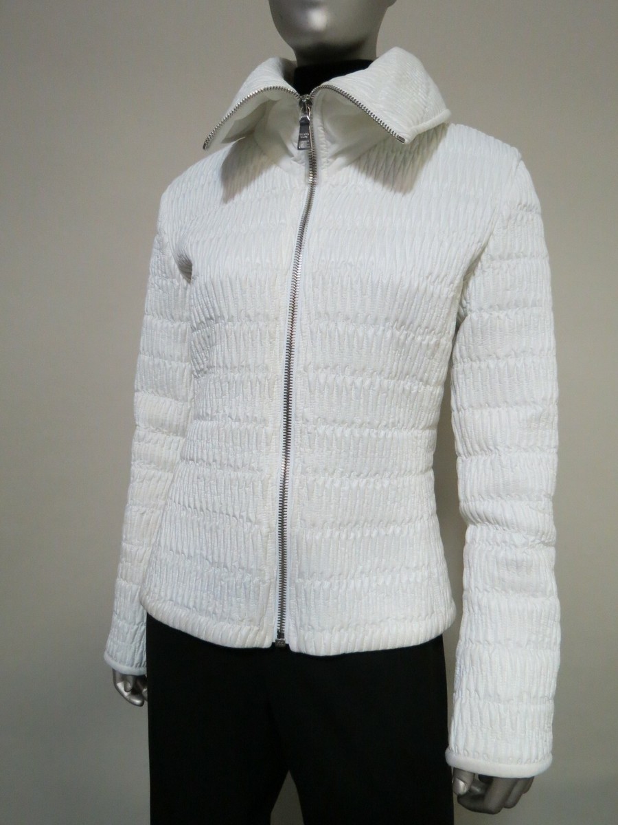 Prada White Puffer Model-ART.280042 Exclusive Of Trim riri Prada White Puffer Model-ART.280042 Exclusive Of Trim riri