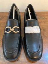 NIB Women  s Anne Klein Classic Loafer Black Vegan - Size 9 Rtl  89.00