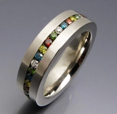 REIF-DESIGN - TOPSCHÖNER BRILLANT MEMORY RING - EIGENE GOLDSCHMIEDE - 585 GOLD - Bild 1 von 4
