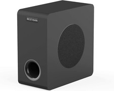 BESTISAN Powered 6.5 Home Audio Subwoofer, Deep Bass Response Subwoofers
