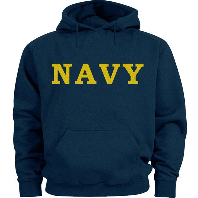 navy uniform sweatshirt