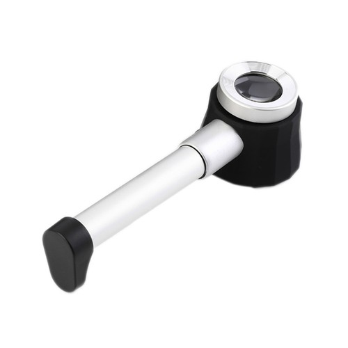High Quality 10X Optical Magnifier glass LED Lighted Jeweler loupe with Scale# - Picture 5 of 9