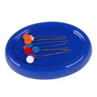 Magnet-Nadelkissen Mit 10 Feinen Stecknadeln Blau Perfekt Zum NäHen