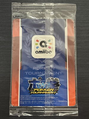 Amiibo card Dark Mewtwo Sealed New wii u Nintendo Japanese card