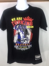 TOP KING Boxing We Are Top King Boxing Muaythai Establish 2009 T Shirt Size L￼￼￼