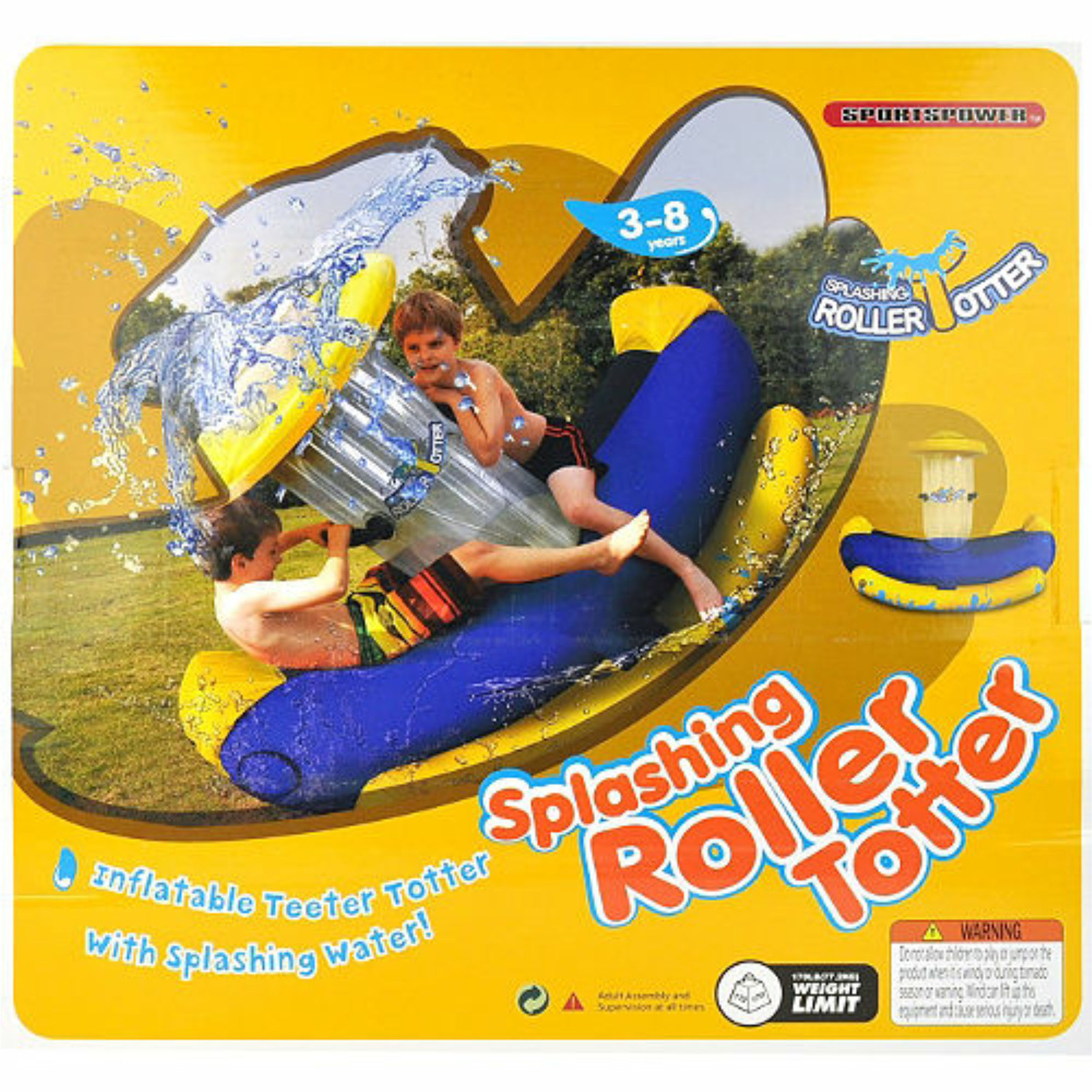 pool teeter totter inflatable