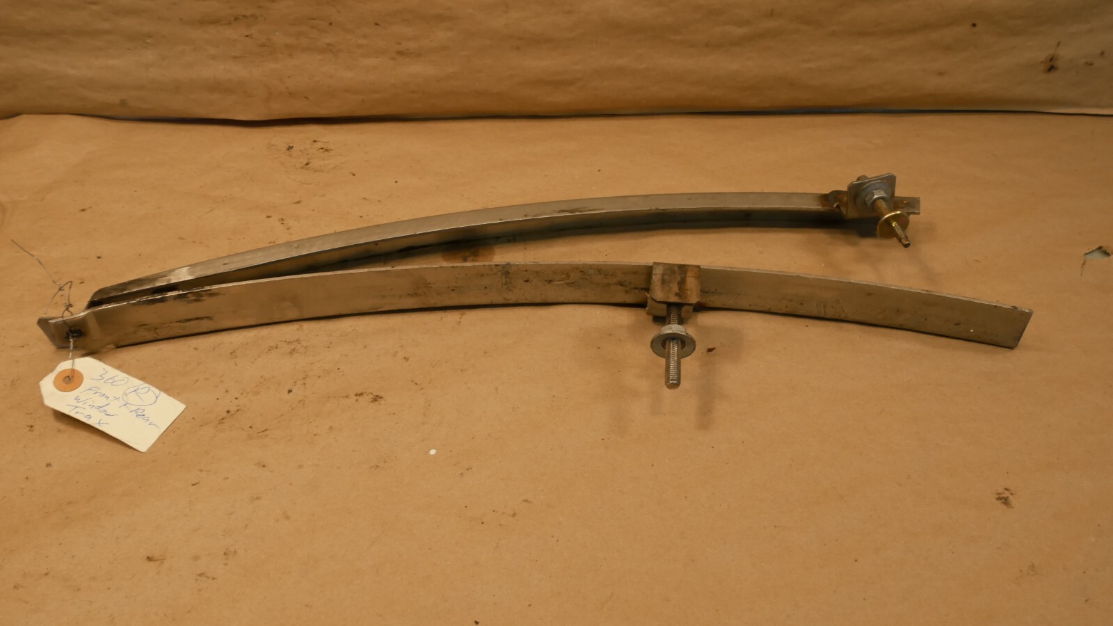 Ferrari 430 360 RH Door Front and Rear Glass Guide OEM PN 65062100 65061900