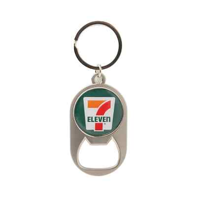 7-Eleven Stores - 7-11 Metal Multi-use alloy bottle opener keychain- NEW