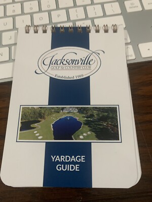 Jacksonville Golf Country Club Yardage Guide Jacksonville Florida Ebay