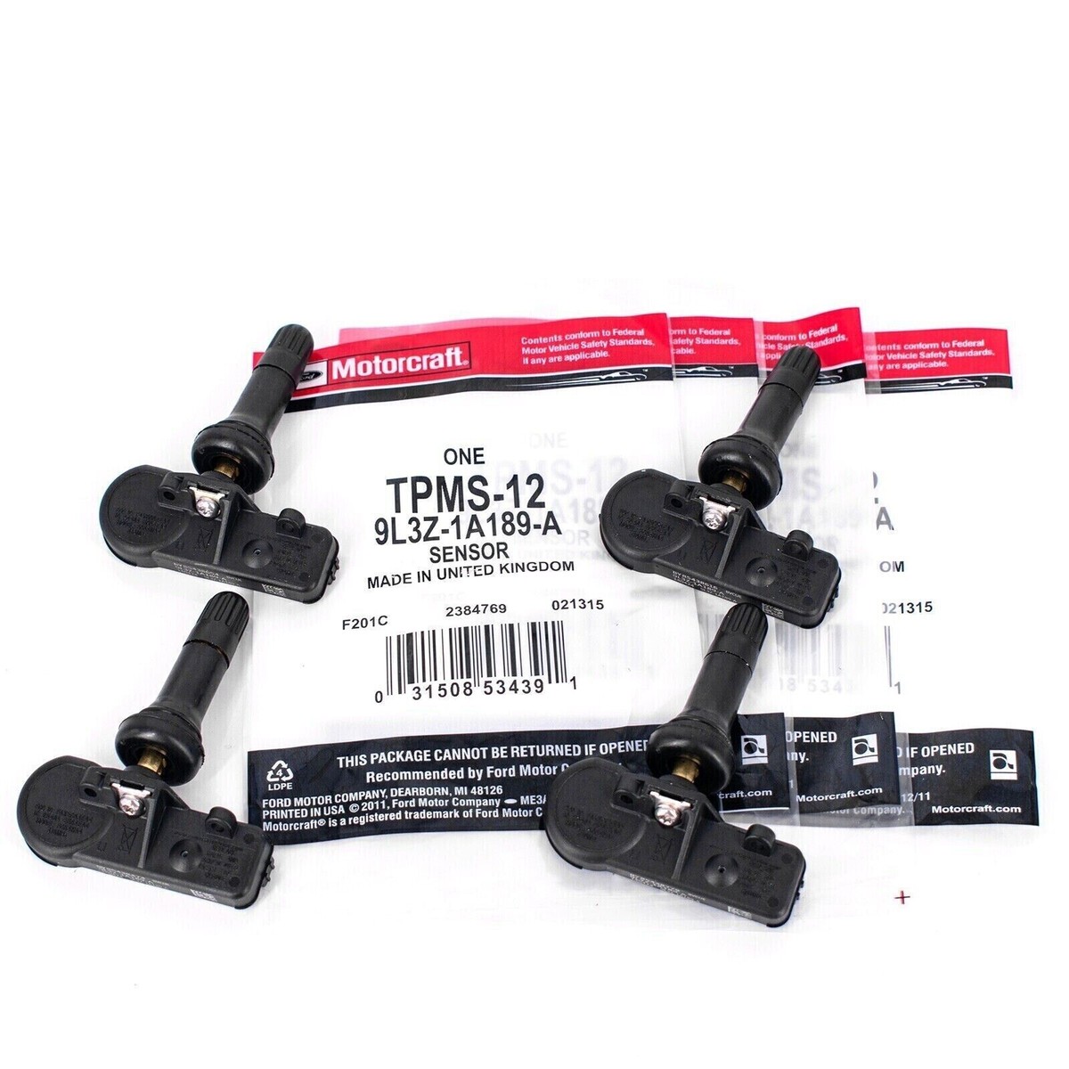 Ford Motorcraft TPMS-42 4個セット Amazon.com: Motorcraft TPMS42 Tpms Sensor Kit, 1 Pack