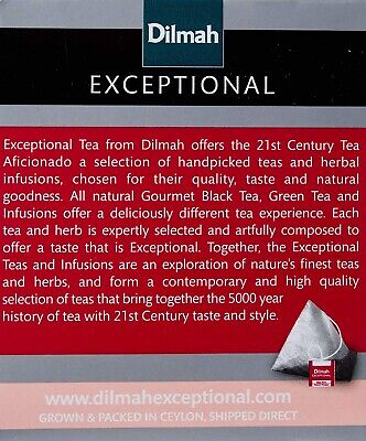 Buy Exceptional Rose And French Vanilla Pack 40g ,Dilmah Exceptional Luxury Bag
