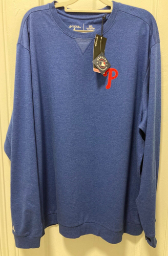 Philadephia Phillies Lightweight Crewneck Sweatshirt Mens XXL Brand New