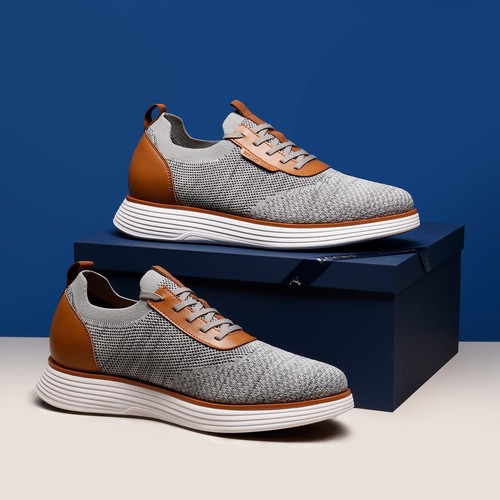 Men's Dress Shoes Sneakers Casual Business Oxfords Comfortable Shoes - Picture 8 of 45