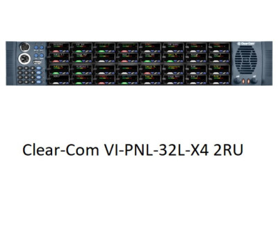 Clear-Com VI-PNL-32L-X4 Intercom Sprechstelle *NEU* / 2RU Panel  for Eclipse HX