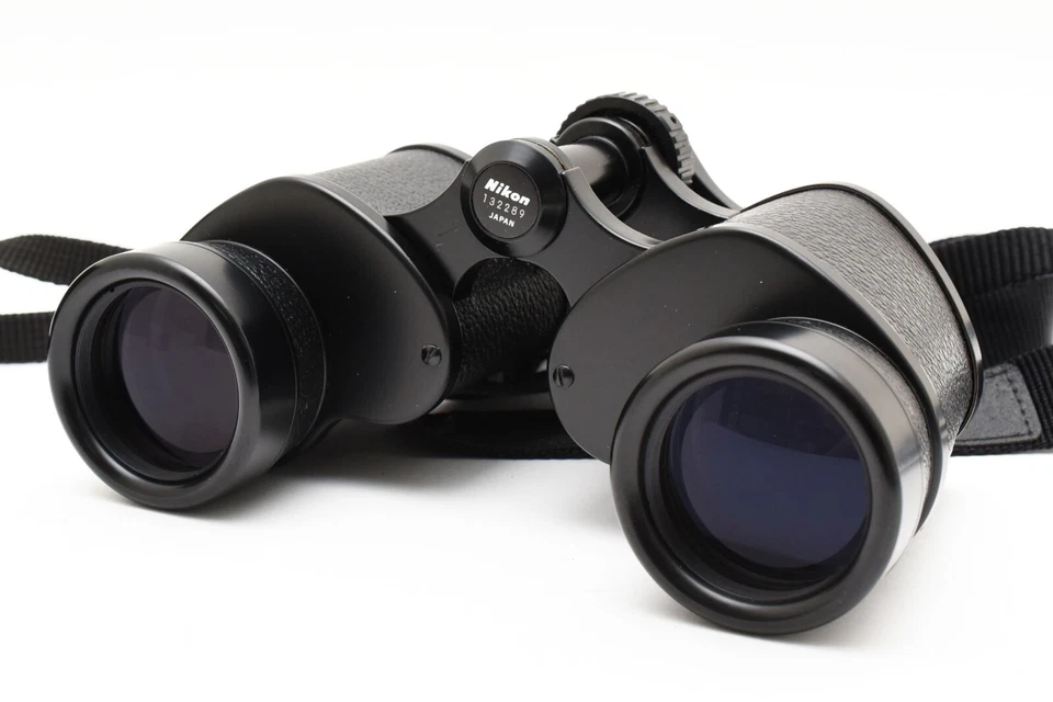 Nikon 10x35 6.6° WF Wide Field Binoculars Black Used From JAPAN - Image 2 of 4