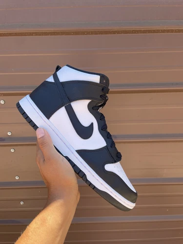 Nike Dunk High Retro Black and White "Panda" Men Size - 9.5