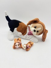 Puppy Surprise Plush Set Mom Babies Bundle Beagle Brown Misty Set