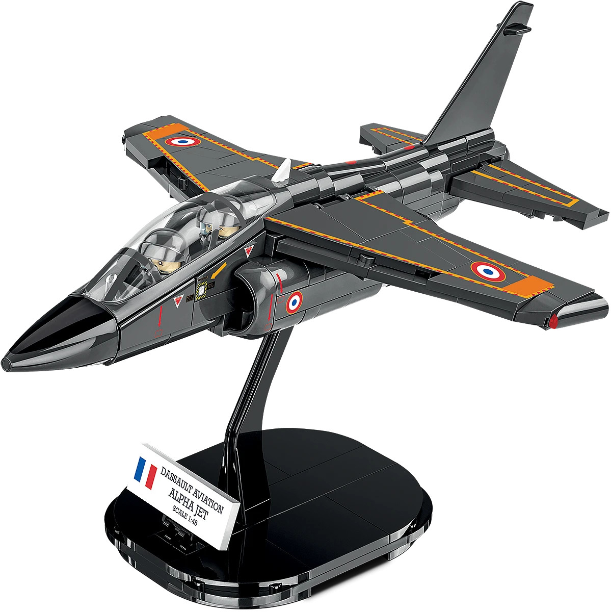 COBI-5842 French Dassault Alpha Jet Aeroplane Building Brick Model 364pcs
