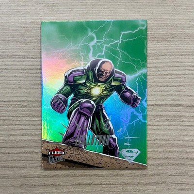 2026 Upper Deck Fleer Ultra Superman LEX LUTHOR Kryptonite Foil Insert #72 /61