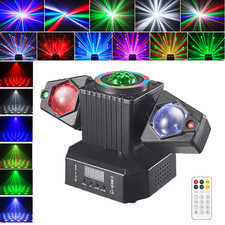50W Laser RGBW LED Moving Head Light Disco Stage Lighting Beam DMX512 Party DJ