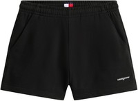 Tommy Jeans Damen Tjw Script LBL Sweat Shorts Dw0Dw22230 Sweatshorts, Black