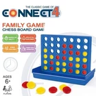Four in a Row Connect Game Board Family Kids Educational Strategy Toy Classic 