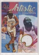2020-21 Panini Court Kings Artistic Endeavors 143/149 James Harden #AE-HAR 00d2
