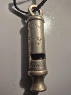 J Hudson & Co Vintage Whistle City of London Police Reserve