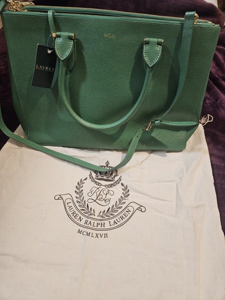 Ralph Lauren Newbury Db Cremallera Satch Helecho Color