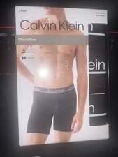 Calvin Klein Mens Elastic Microfiber Boxer Br...