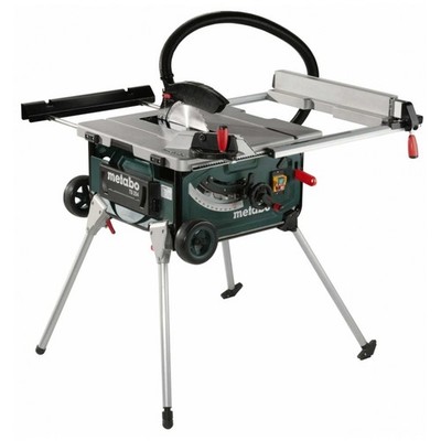 Metabo Tischkreissäge TS 254, mit Untergestell und Trolleyfunktion, Karton