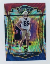 2020 Panini Select #188 Tommy Stevens Tri-Color Prizm #40/199