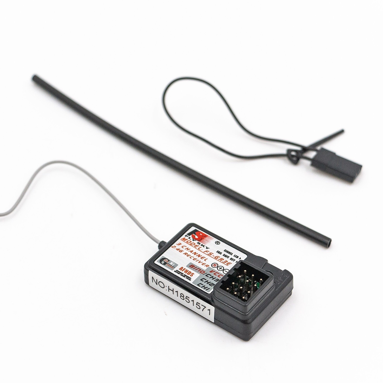 Flysky RC Car Boat Remote Control Kit FS-GT2 Transmitter & FS-GR3E Receiver 2.4G