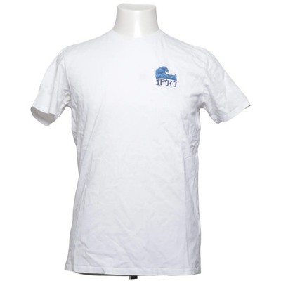 Edwin, T-shirt, Größe: S, Weiß, Print, Herren #06j