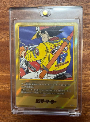 DRAGON BALL SUPER FUSION ENERGY MARKER SON GOKU MANGA BOOSTER 01 GOLD E-52 JAPAN