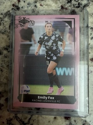 Parkside 2022 Paramount NWSL Emily Fox Racing Louisville FC Pink /225 #35