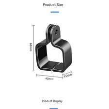 Metal Adapter Bracket Extension Head Mount Bezel Accessory Parts for DJI pocket3