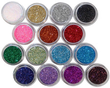 Mehron Makeup Paradise AQ Glitter Face  Body Paint-.25 oz- SPFX, Halloween-Pick