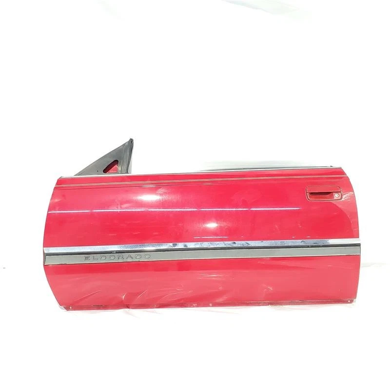 Left Front Door 8774 Bright Red OEM 92 93 95 96 97 98 00 01 02 Cadillac Eldorado - Image 2 of 4