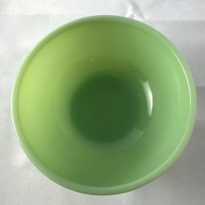 Vintage Fire King Oven Ware Jadeite Bowl Cereal Soup Chili Green 5'' Across